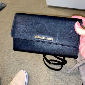 Michael kors black wallet